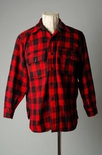 VTG 50S Hercules Wool Plaid work Shirt Jacket