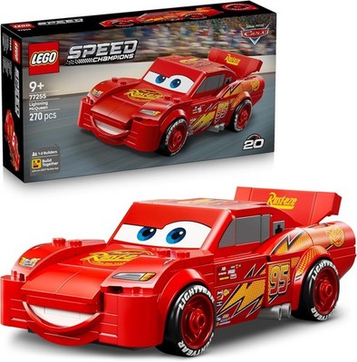 LEGO 77255 Lightning McQueen Speed Champions   Disney Cars Auto Set 270 Teile