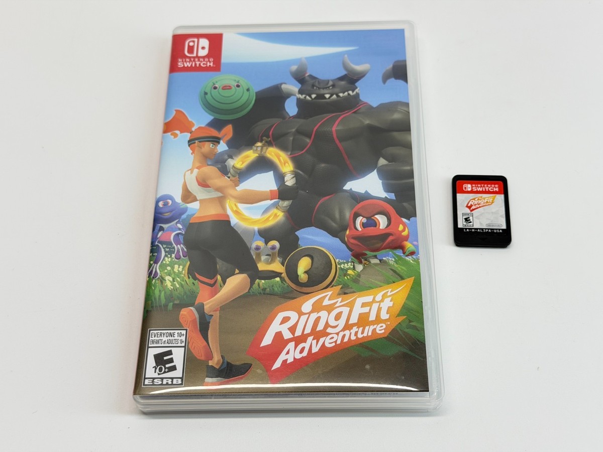Ring Fit Adventure (Nintendo Switch) Game & Case Tested | eBay