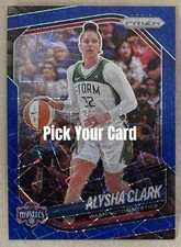 Alysha Clark, Mystics, Silver, Holo, Prizm, WNBA, Panini and Base-Pick Your Card