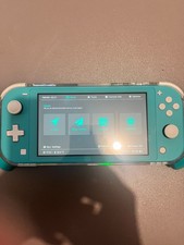 Switch Lite Moddée Picofly Bleu Turquoise + Grip