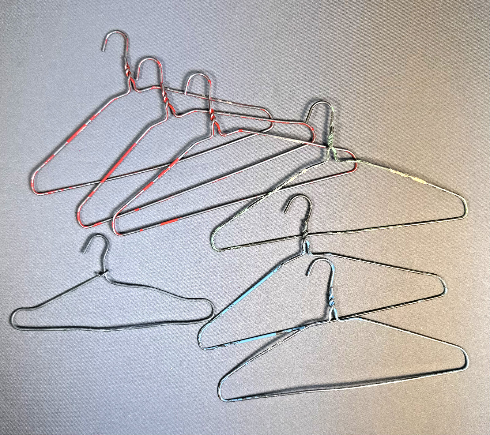 Hangers 6" Wide Twisted Hook Lot Of 7