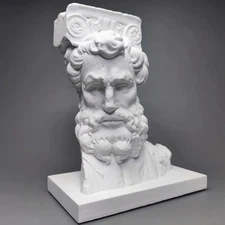 Handmade Hercules Sculpture,  Classic Ancient Greek Mythology Statue Home Decor