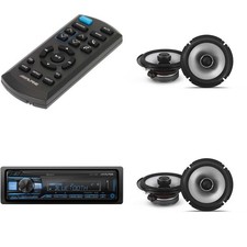 Alpine UTE-73BT, RUE-4360 Remote with 2 Pairs Alpine S2-S65 Type S 6.5" Coax ...