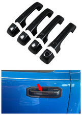 Carbon Fiber Door Handle Cover Trim Panel Accessories For Dodge Ram 1500 Truck