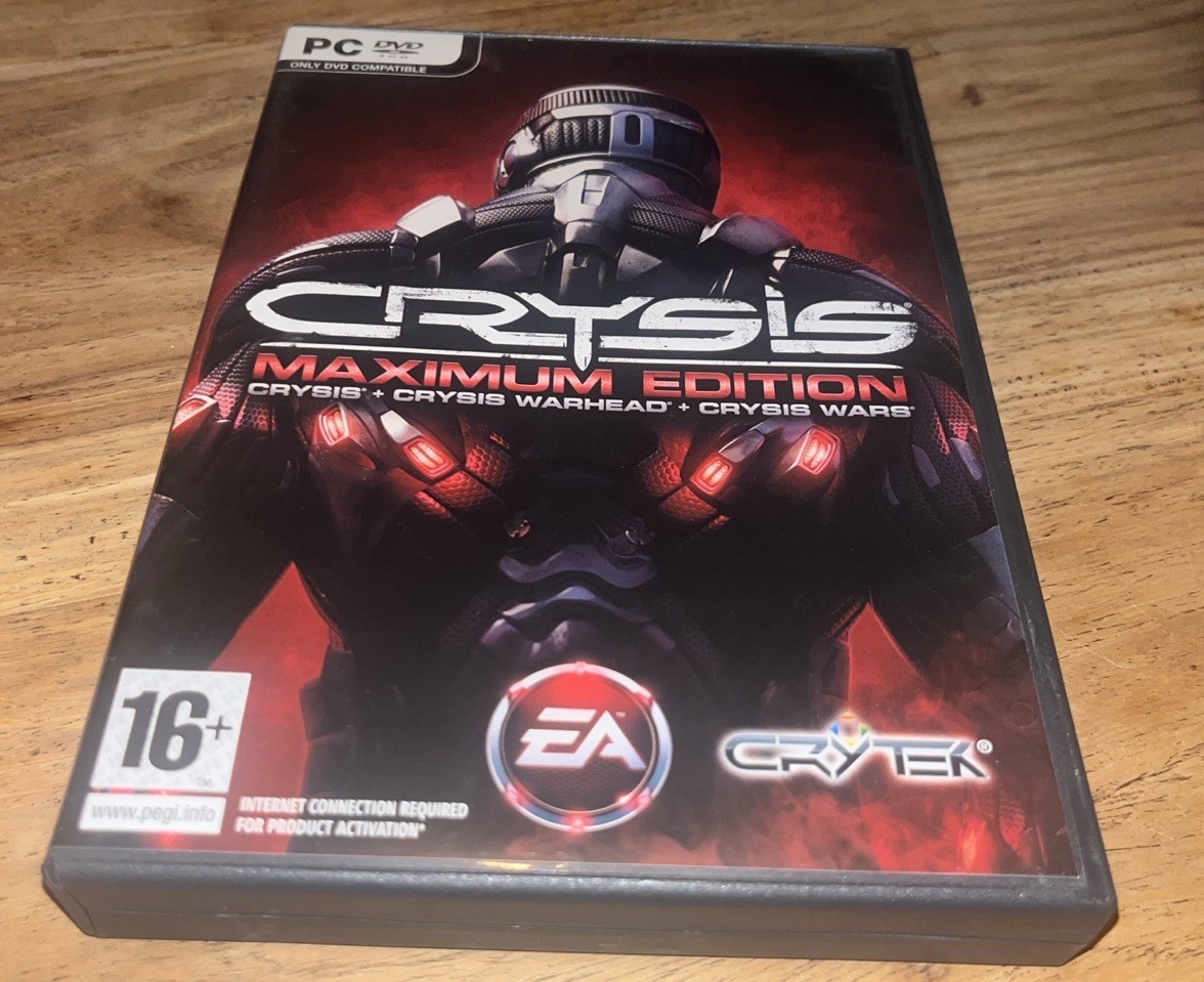 Crysis Maximum Edition for PC DVD-ROM | 4 DVDs FREE POSTAGE