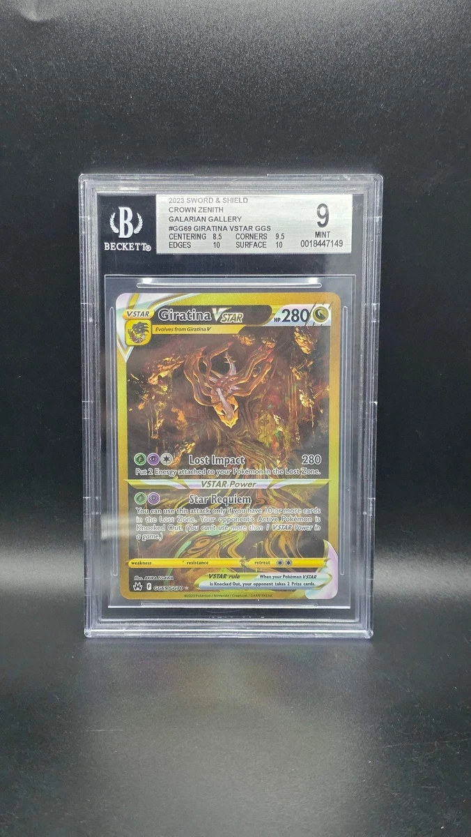 Pokémon TCG Beckett Grading Services (BGS) Secret Rare Individual