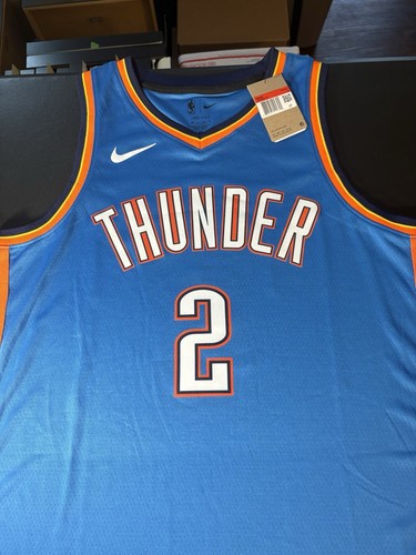 Shai Gilgeous-Alexander Autographed OKC Thunder Signed Jersey NBA Invest Hot PSA - Picture 15 of 22