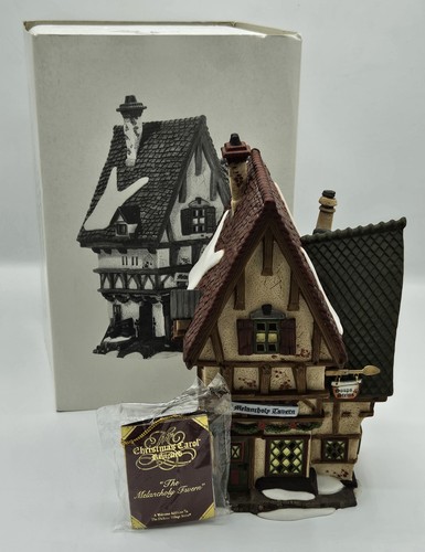 Abt. 56 Weihnachtslied Dickens Village Serie Die melancholische Taverne beleuchtet - Bild 1 von 15