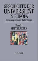 Geschichte Der UniversitäT In Europa Bd. I: Mittelalter | Walter RüEgg | Buch