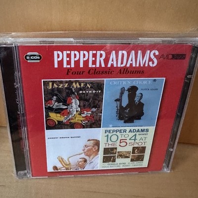 PEPPER  ADAMS  :  Four Classic Albums - 2 CD - Avid Jazz  1164 , UK  2015