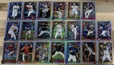 (20) Card Lot 2025 Topps Chrome Update Geometric Refractor RC, Vets