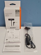 Sony ECM-LV1 Stereo Lavalier Microphone 3 ft cable - New in Open Box
