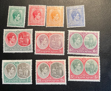 Stamps St Kitts-Nevis Scott #79-90 Mint OG hinged