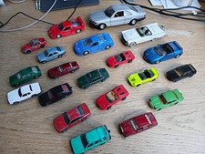 Vintage Diecast Road Cars Lot - Corgi Bburago Matchbox Mercedes Ferrari Porsche
