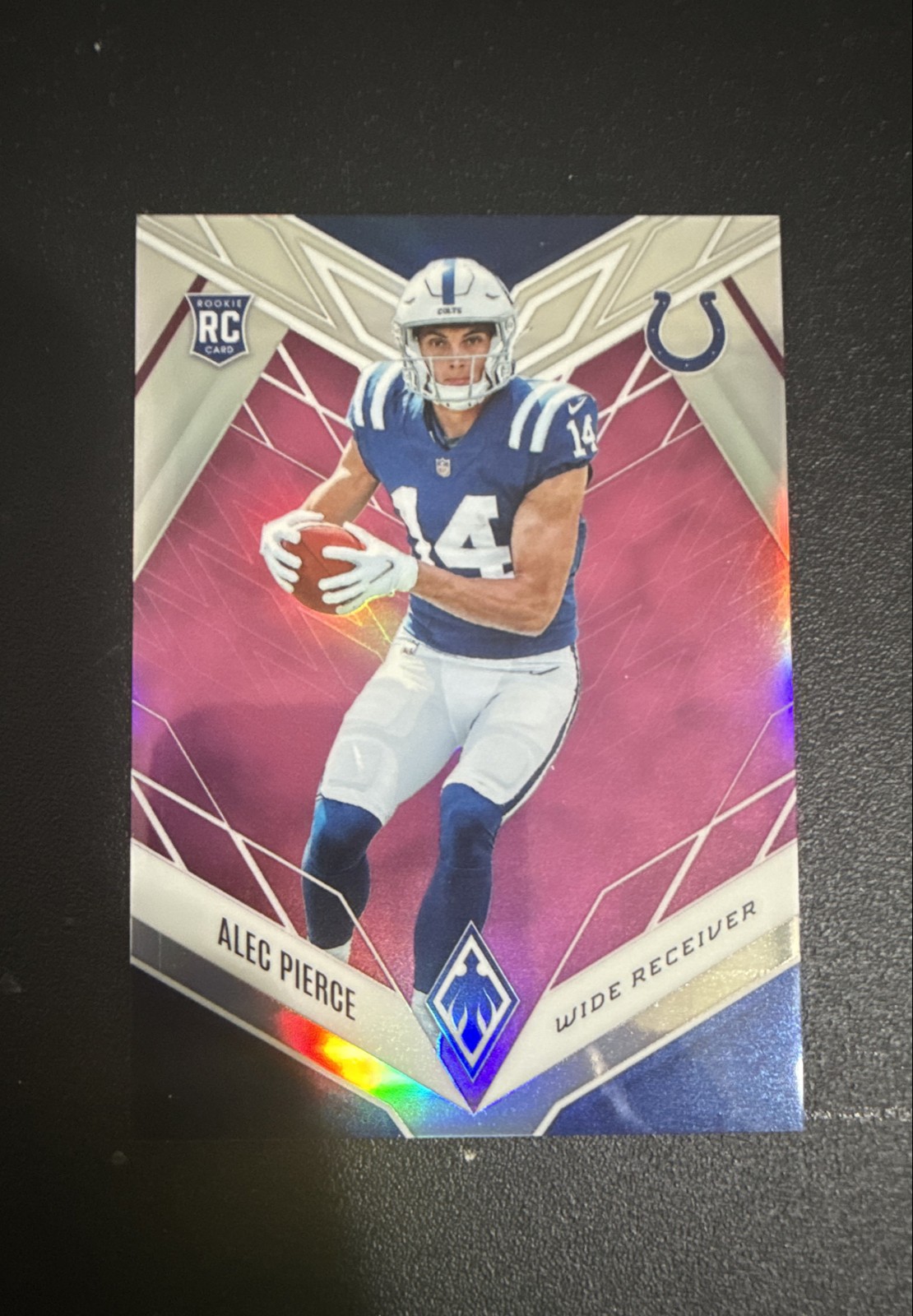 2022 Panini Phoenix - Rookies Alec Pierce #121 Pink #’d /199 (RC)