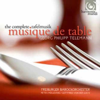 Telemann Complete Tafelmusik  Musique de Table (Freiburger BarockorchesterMul CD