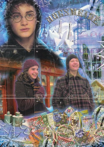 HARRY POTTER AND THE PRISONER OF AZKABAN UPDATE HOBBY INSERT CARD SET OF R1 - R9 - Picture 2 of 2