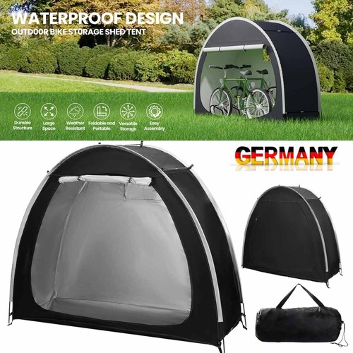 TOP!Fahrradzelt Fahrrad Garage Camping Vorrat Lagerzelt Garten Geräte Zelt 210D