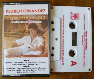 PEDRO FERNANDEZ Y Las Canciones De Juan Gabriel (Cassette Original 1987)