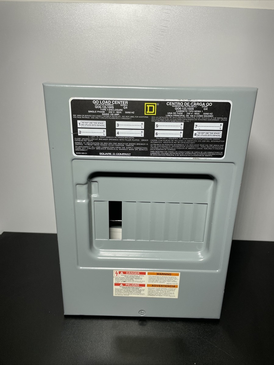 Square D Homeline 100 Amp Panel Wiring Diagram Collection