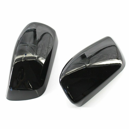Tapas de cubierta de espejo retrovisor lateral de puerta estilo negro brillante para BMW E60 serie 5 2004-2007 - Imagen 3 de 6