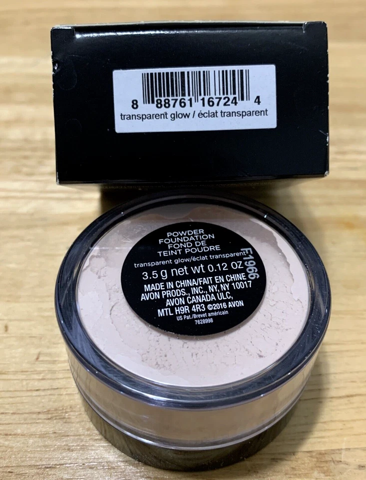 Avon Smooth Minerals Powder Foundation TRANSPARENT GLOW - New & Sealed - Image 2 of 3