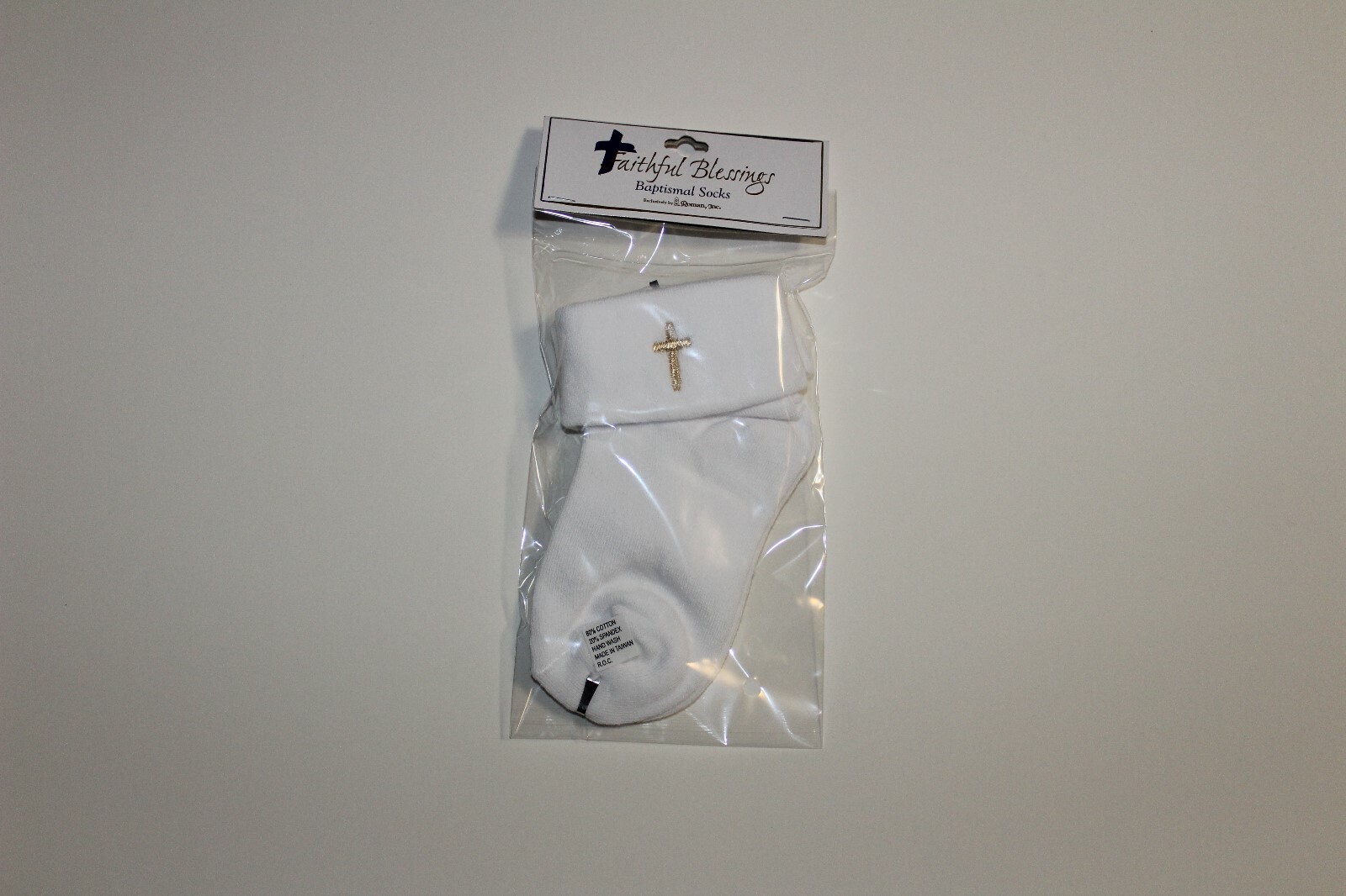 Faithful Blessings Baptismal socks for Toddlers
