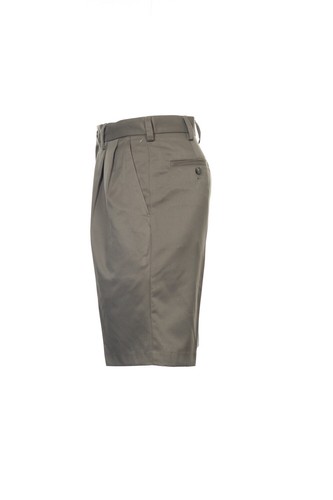 Izod Taupe Pleated Walking Shorts 30 $50 - Picture 2 of 4