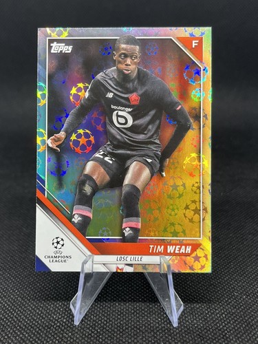 2022 Topps UEFA TIM WEAH STARBALL Parallel LOSC Lille #11 - Foto 1 di 2