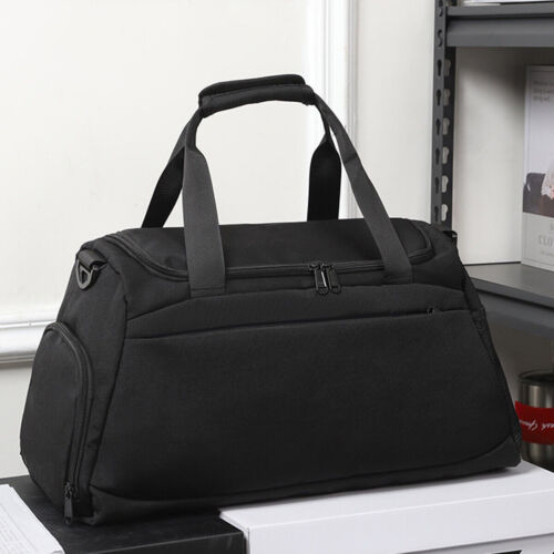 Sporttasche Reisetasche Herren Schwimmtasche mit Schuhfach und Nassfach Duffle - Bild 3 von 11