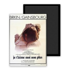 Je t'aime moi non plus 1976 version 1 - Magnet Frigo 54 x 78 mm