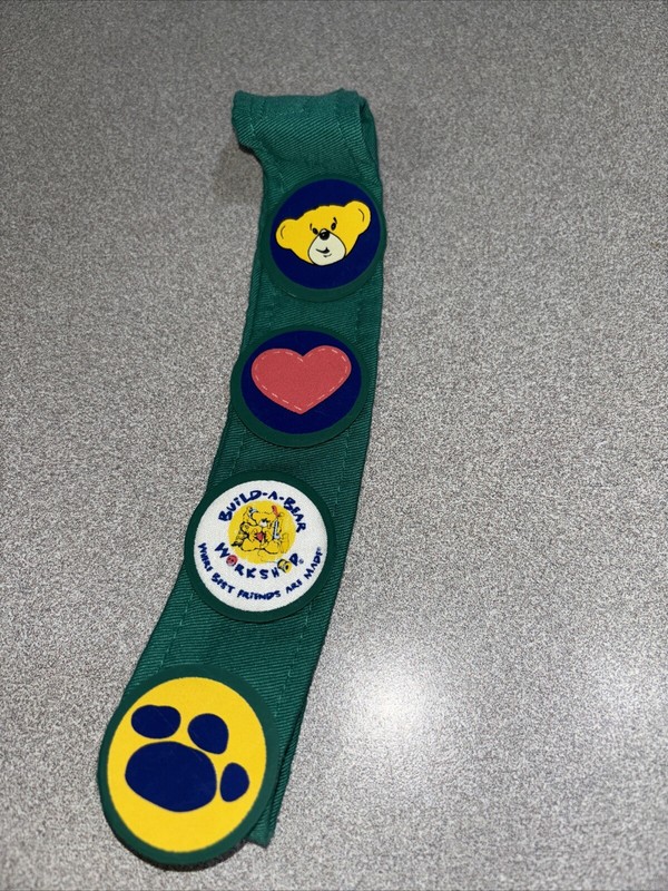 Build-A-Bear Girls Scouts Sash Ribbon Patches