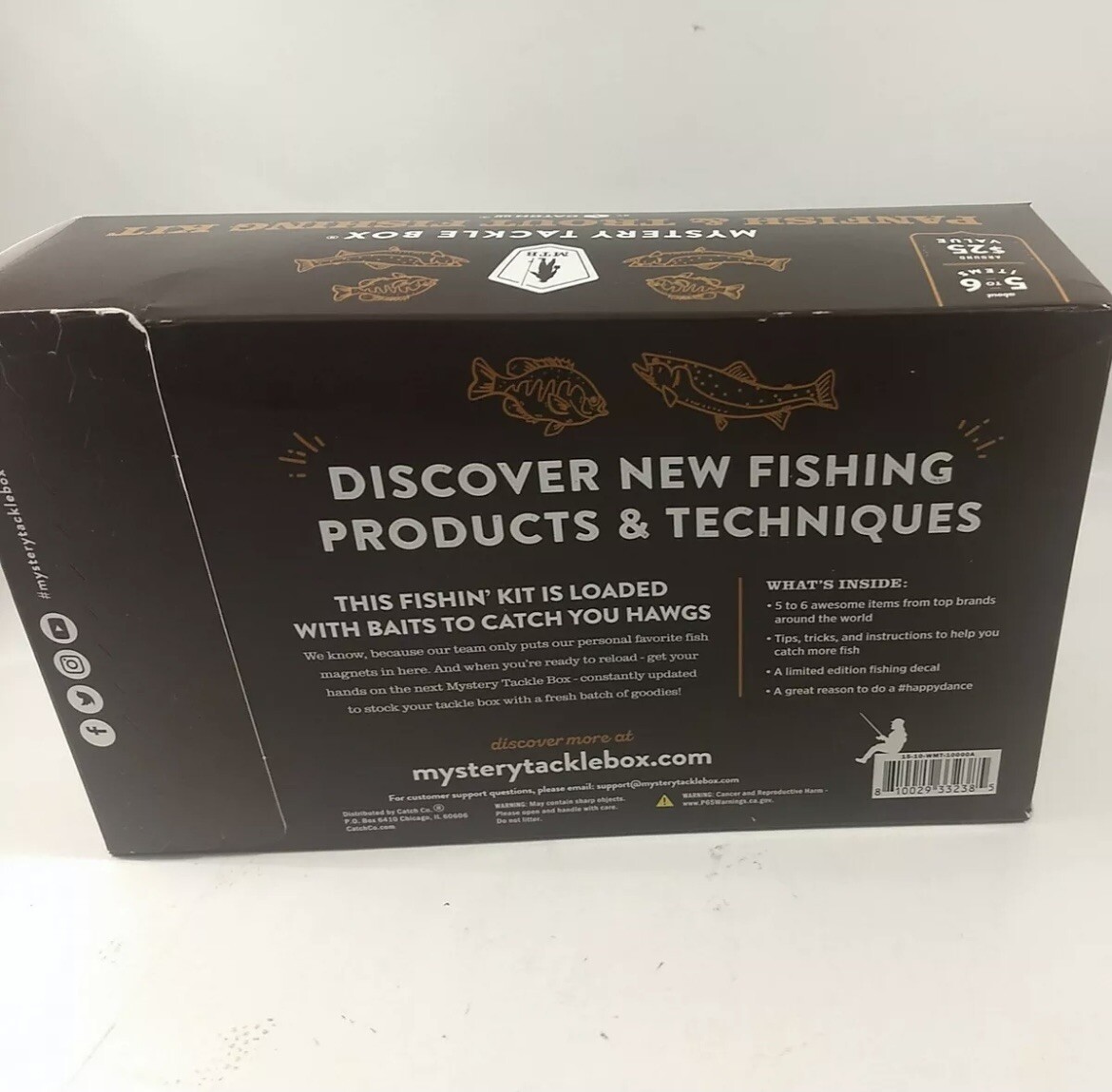 Mystery Tackle Box Fishing Kit Panfish & TROUT