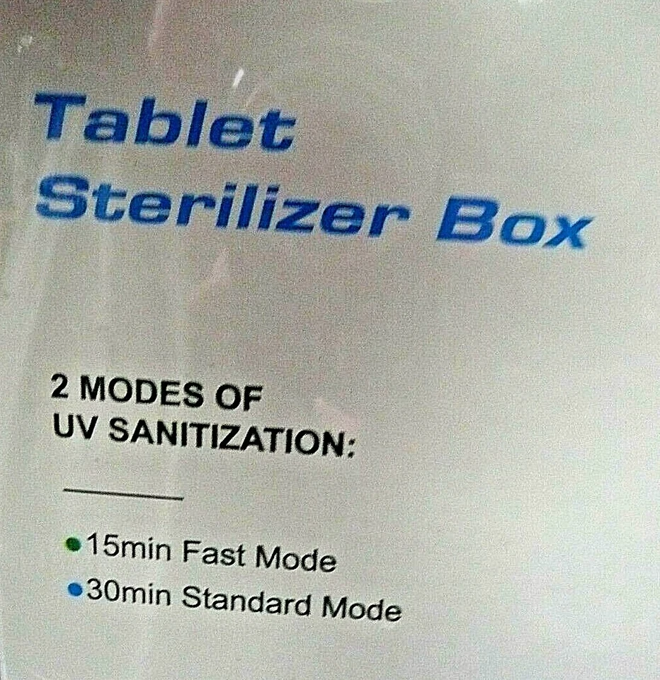 Caja Esterilizadora Tablet-con Carga Inalámbrica para Smartphone y Auriculares Foto 4 de 4
