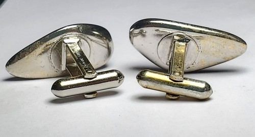 GEMELOS LAMODE DE PLATA ESTERLINA PATRIMONIAL-28,4g-ENVÍO GRATUITO EN EE. UU. - Imagen 7 de 8