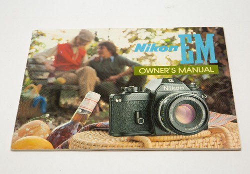 Nikon EM SLR Camera Instruction Manual English - Picture 1 of 6