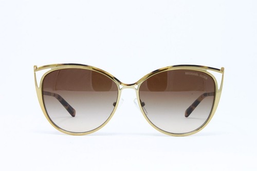 Michael Kors Sunglasses INA MK1020 116313 Tokyo Tortoise Rose gold Tone 56mm NEW - Picture 2 of 5