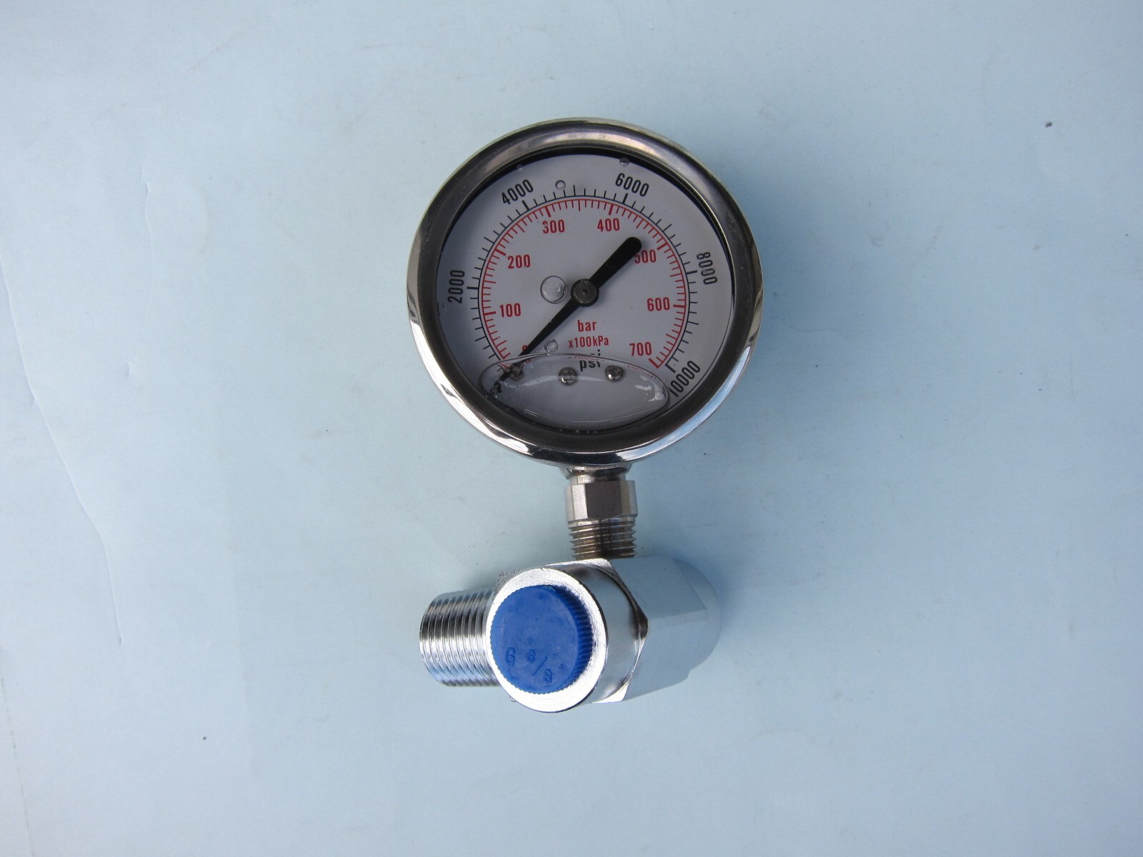 Lowrider Hydraulics special 1/2" NPT FMF Tee, + 1/4" female port for