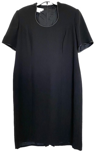 MAGGY LONDON CAMEL BELTED PONTE KNIT SHEATH DRESS sz 4 | eBay