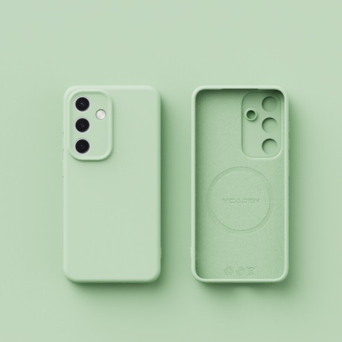 Case For Samsung S25 S24 Ultra S23 S22 Liquid Silicone MagSafe Matte Soft Cover - Picture 2 of 28