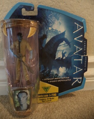 Jake Sully Rda James Cameron's Avatar Na'vi Jake Sully RDA with Tan Outfit and Gun ...