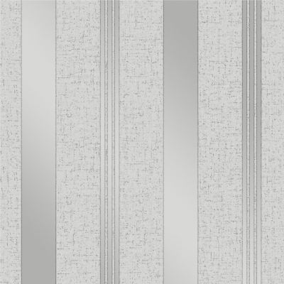 QUARTZ STRIPE WALLPAPER SILVER - FINE DECOR FD41967 GLITTER
