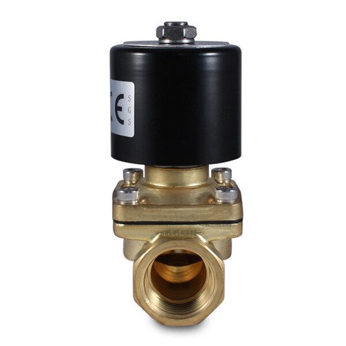 Válvula solenoide de latón eléctrico de 3/4" 12 V CC agua gas aire 12 VDC - ENVÍO GRATUITO - Imagen 4 de 6