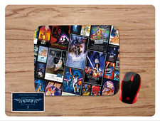 STAR WARS MOVIE POSTER COLLAGE CUSTOM MOUSE PAD DESK MAT VIRTUAL HOME SCHOOL