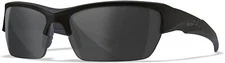 Wiley X Valor Sunglasses with Matte Black Frame and Polarized Smoke Grey Lenses