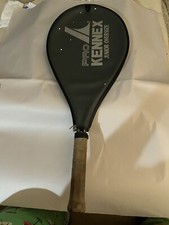 PRO KENNEX JUNIOR OVERSIZED TENNIS RACKET L1L GENUINE COWHIDE 4 1/8 GRIP.