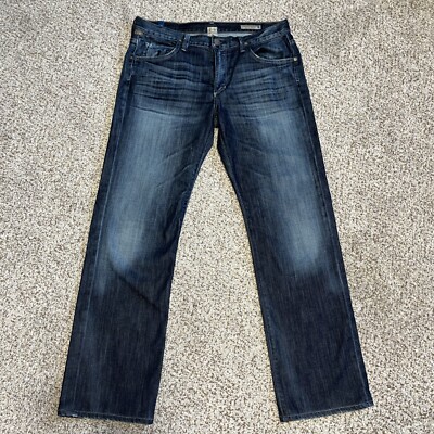 Citizens of Humanity Sid Denim Jeans Mens 34 X 30 Blue Straight Leg USA