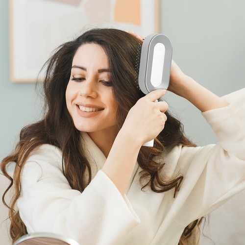 Self Cleaning Detangling Hair Brush 3D Air Cushion Scalp Massager Hair Straighte - Picture 9 of 10