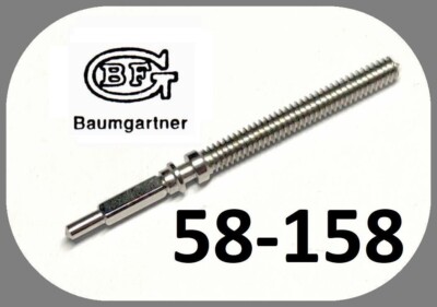 BFG Baumgartner 58, 158, 1582 Aufzugswelle W3047 - winding stem 16mm / 1,2mm NOS
